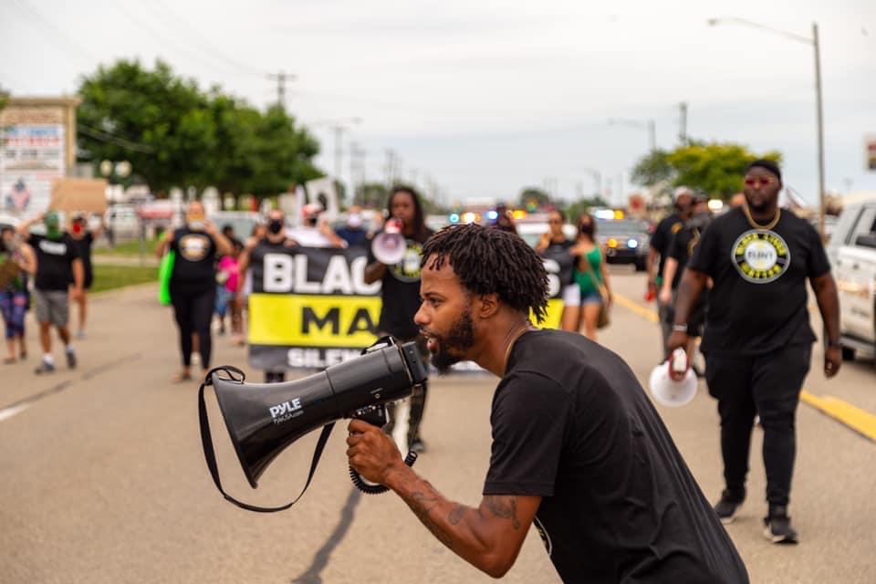 Black Lives Matter Flint community gathering