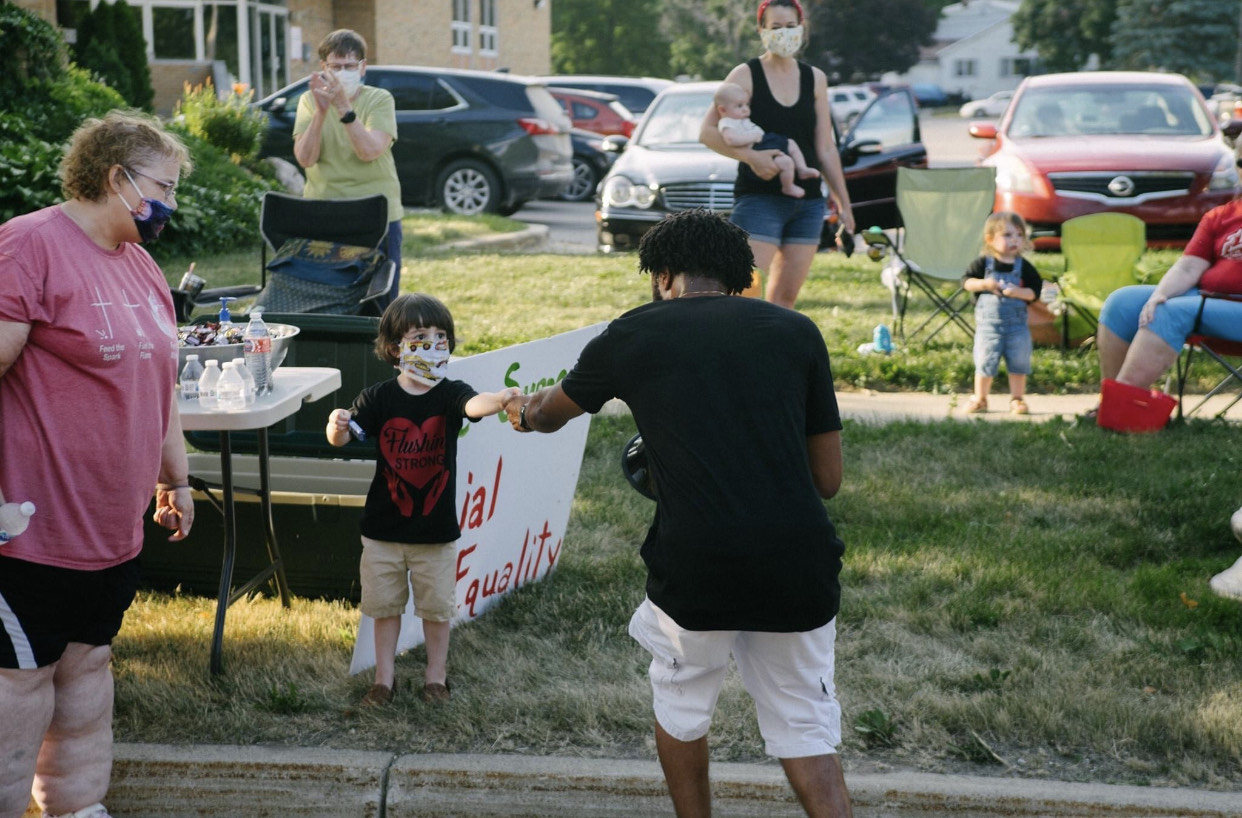 Black Lives Matter Flint press conference
