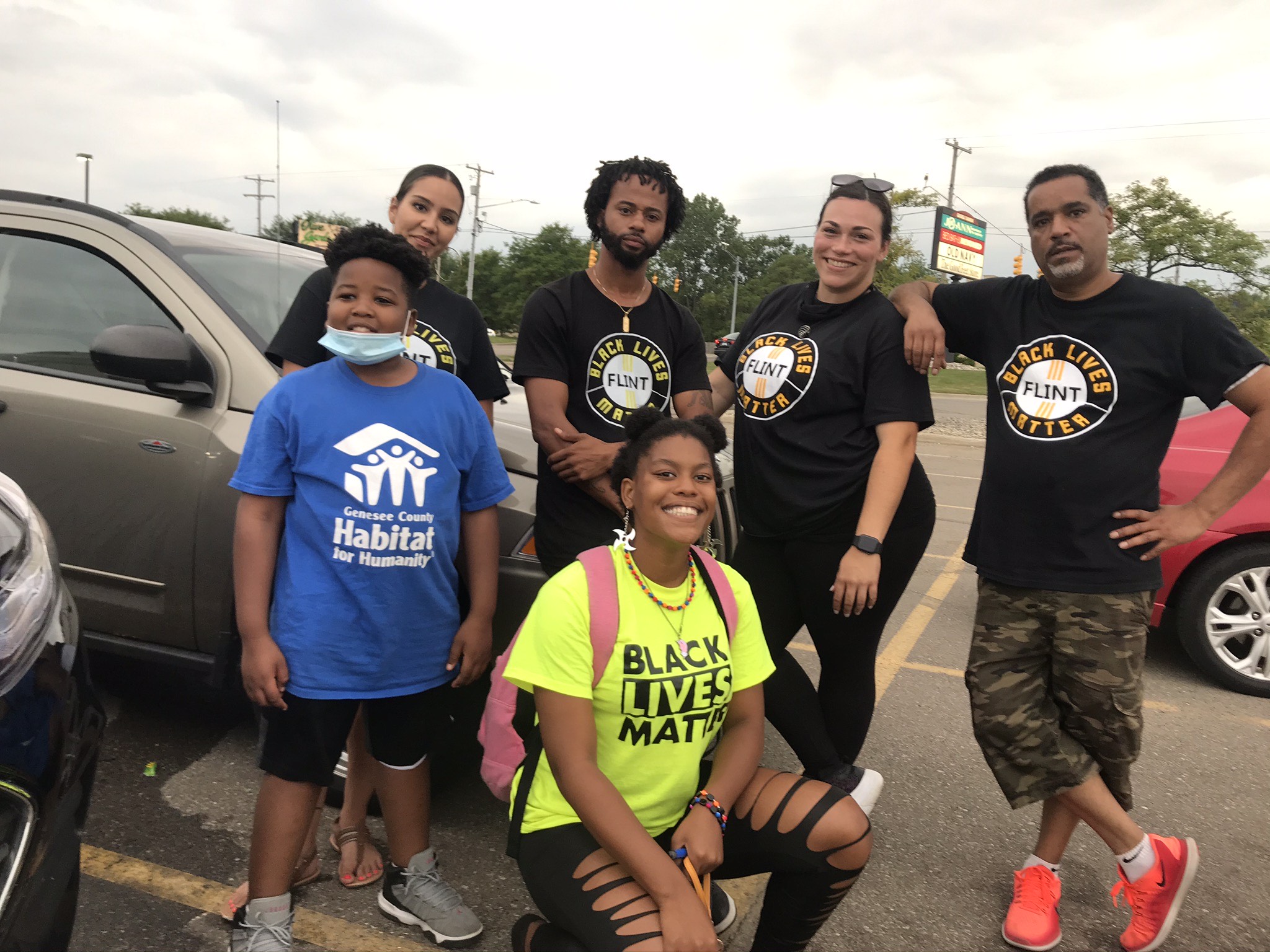 Black Lives Matter Flint community gathering